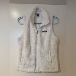 Patagonia White Sherpa Vest